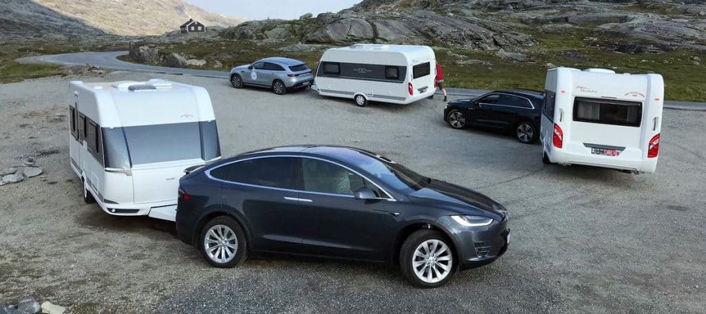 Can Electric Cars Tow Caravans
